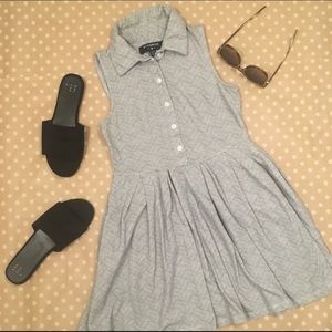 byCORPUS Knit Sleeveless Shirtdress